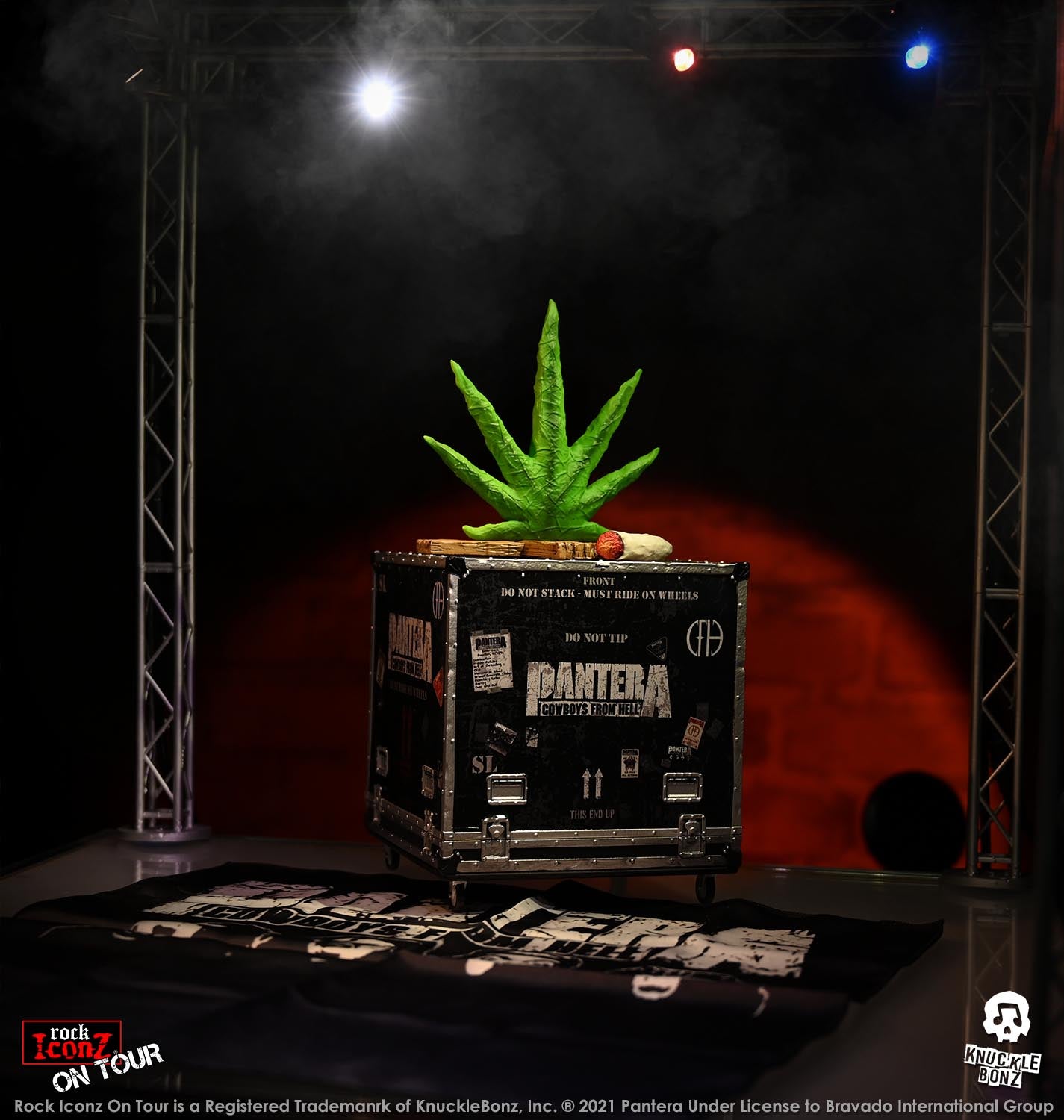 Pantera (Cowboys From Hell) Road Case KnuckleBonz Statue